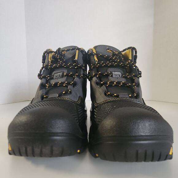 KEEN Utility mens Logandale Mid Steel Toe Waterproof Work Shoe, Black, 8.5 US - Picture 3 of 10